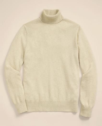 3-Ply Cashmere Turtleneck Sweater, image 2