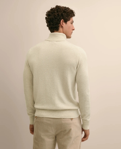 3-Ply Cashmere Turtleneck Sweater, image 4