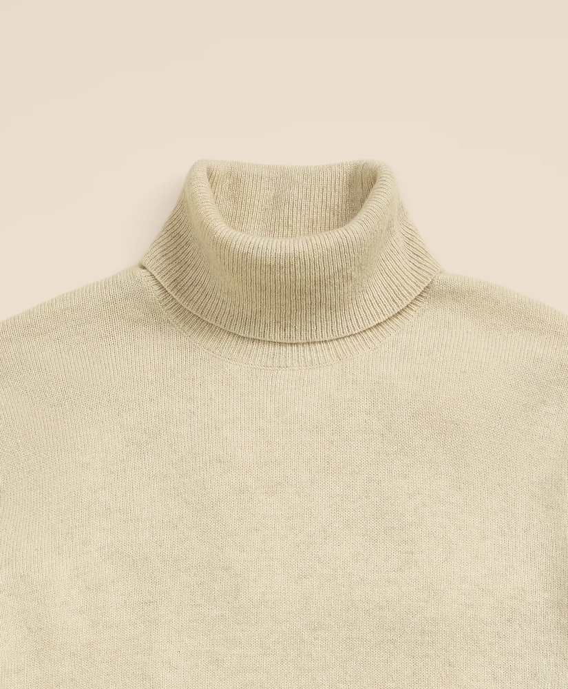 3-Ply Cashmere Turtleneck Sweater, image 5