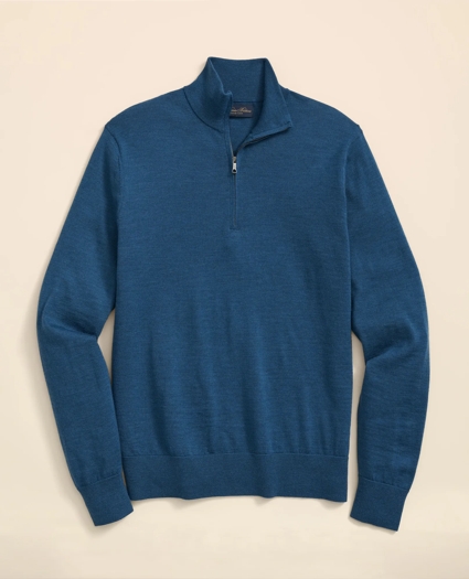 Ultimate Merino Wool Quarter-Zip Sweater, image 1