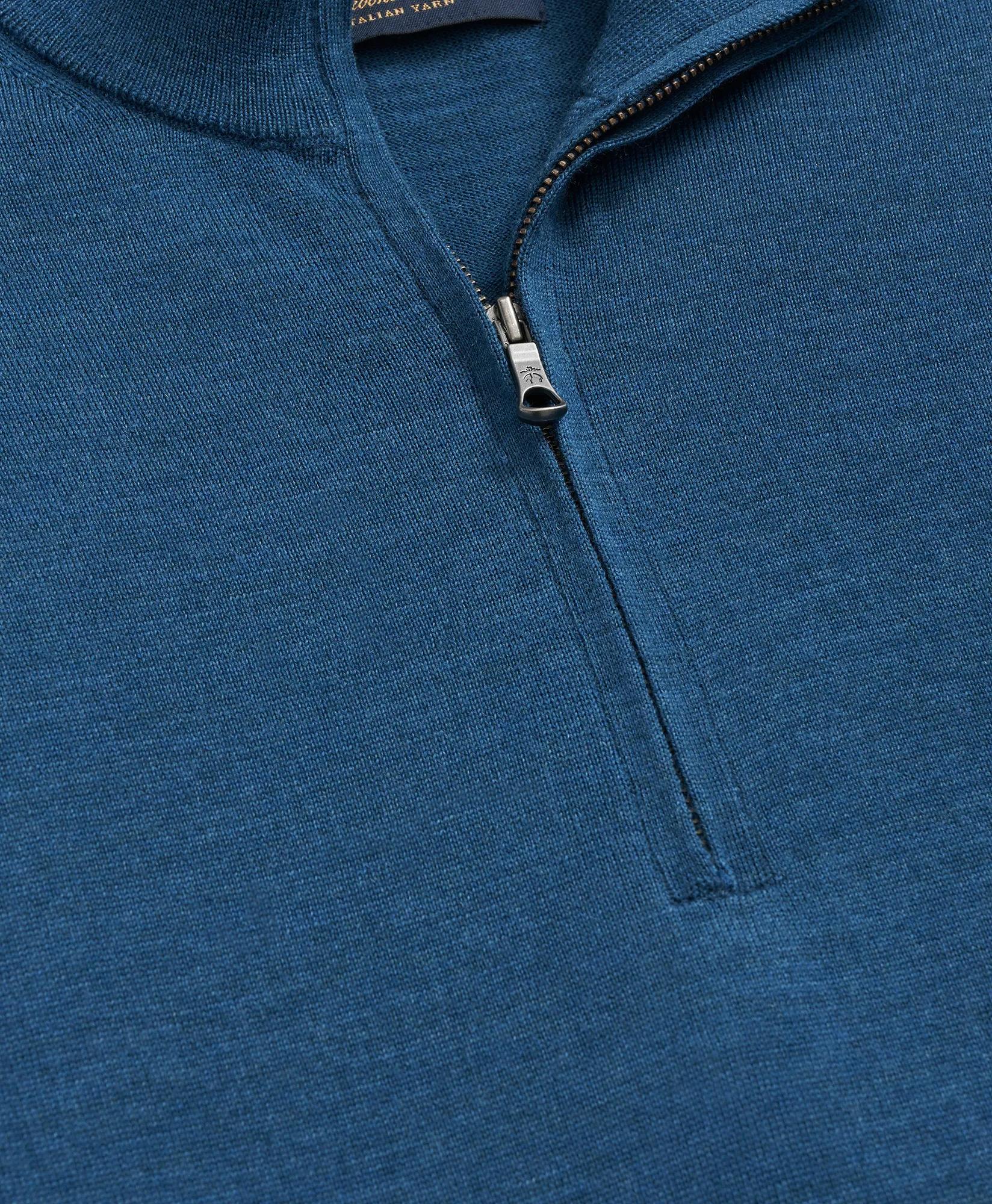 Ultimate Merino Wool Quarter-Zip Sweater, image 2