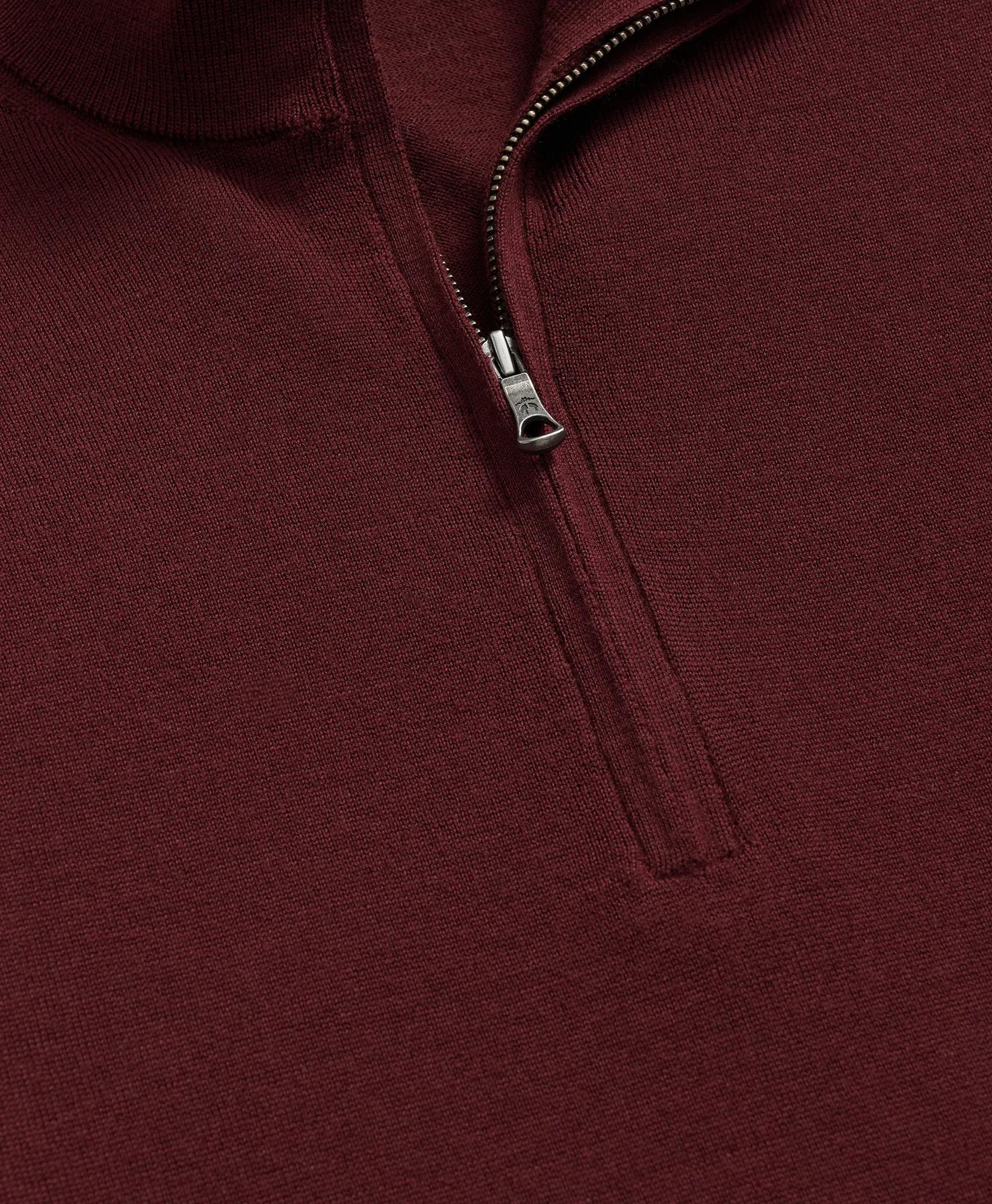 Ultimate Merino Wool Quarter-Zip Sweater, image 2
