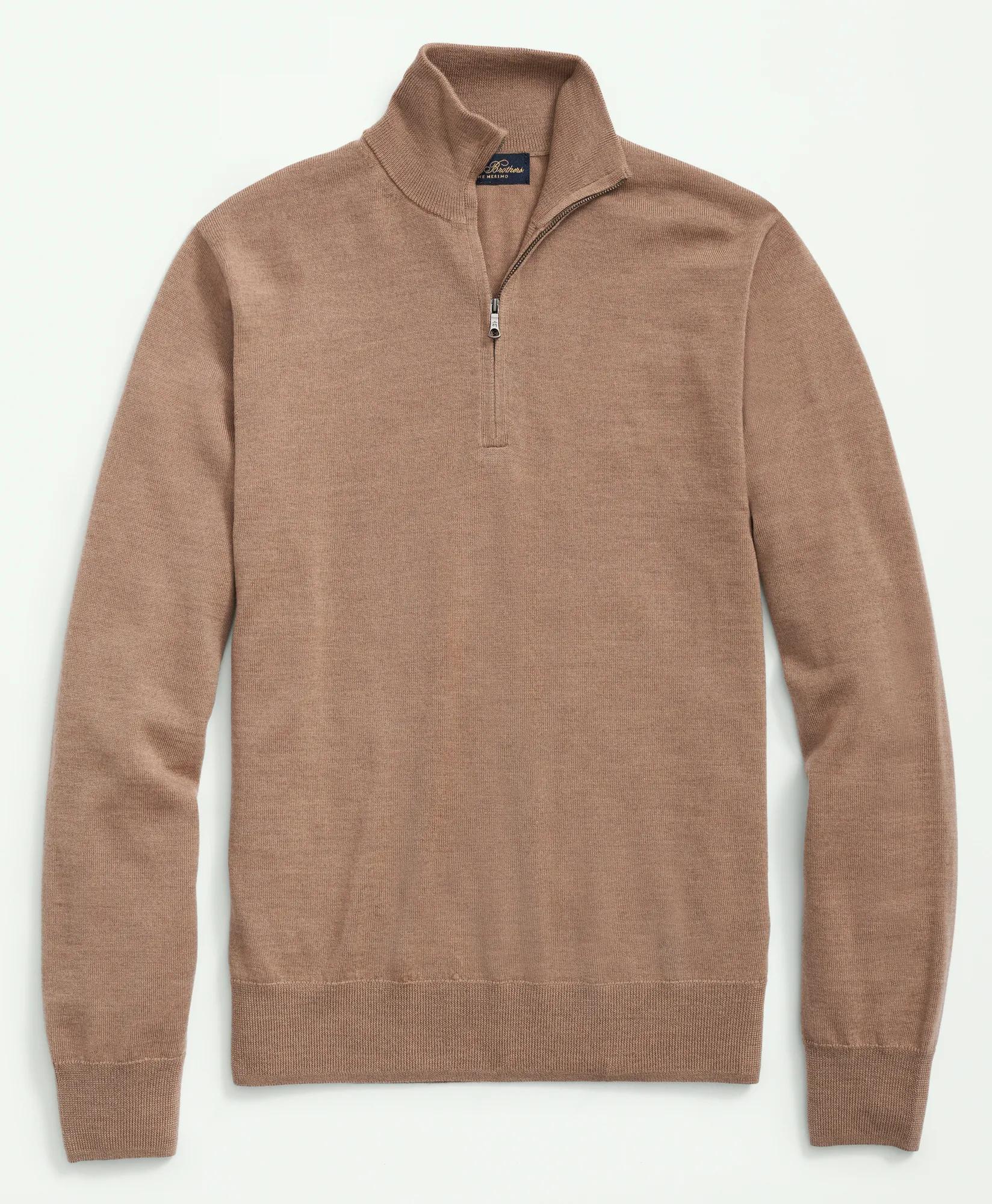 Ultimate Merino Wool Half-Zip Sweater, image 1
