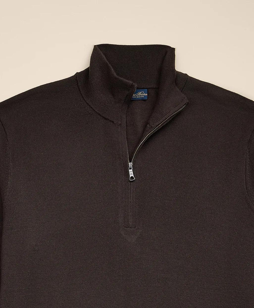 Ultimate Merino Wool Quarter-Zip Sweater, image 2