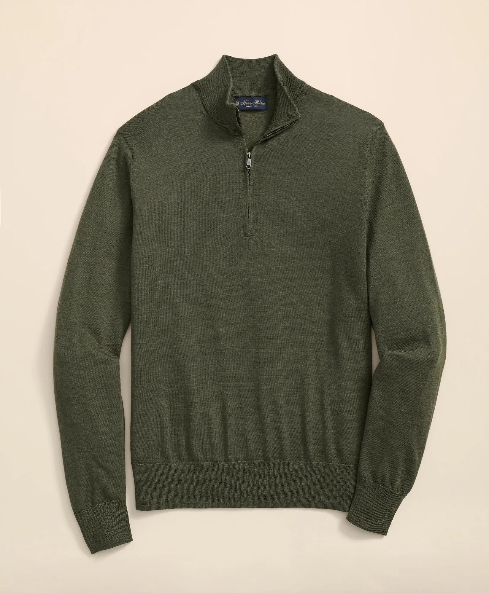 Ultimate Merino Wool Quarter-Zip Sweater, image 1