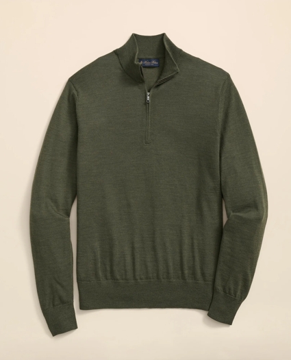 Ultimate Merino Wool Quarter-Zip Sweater, image 1