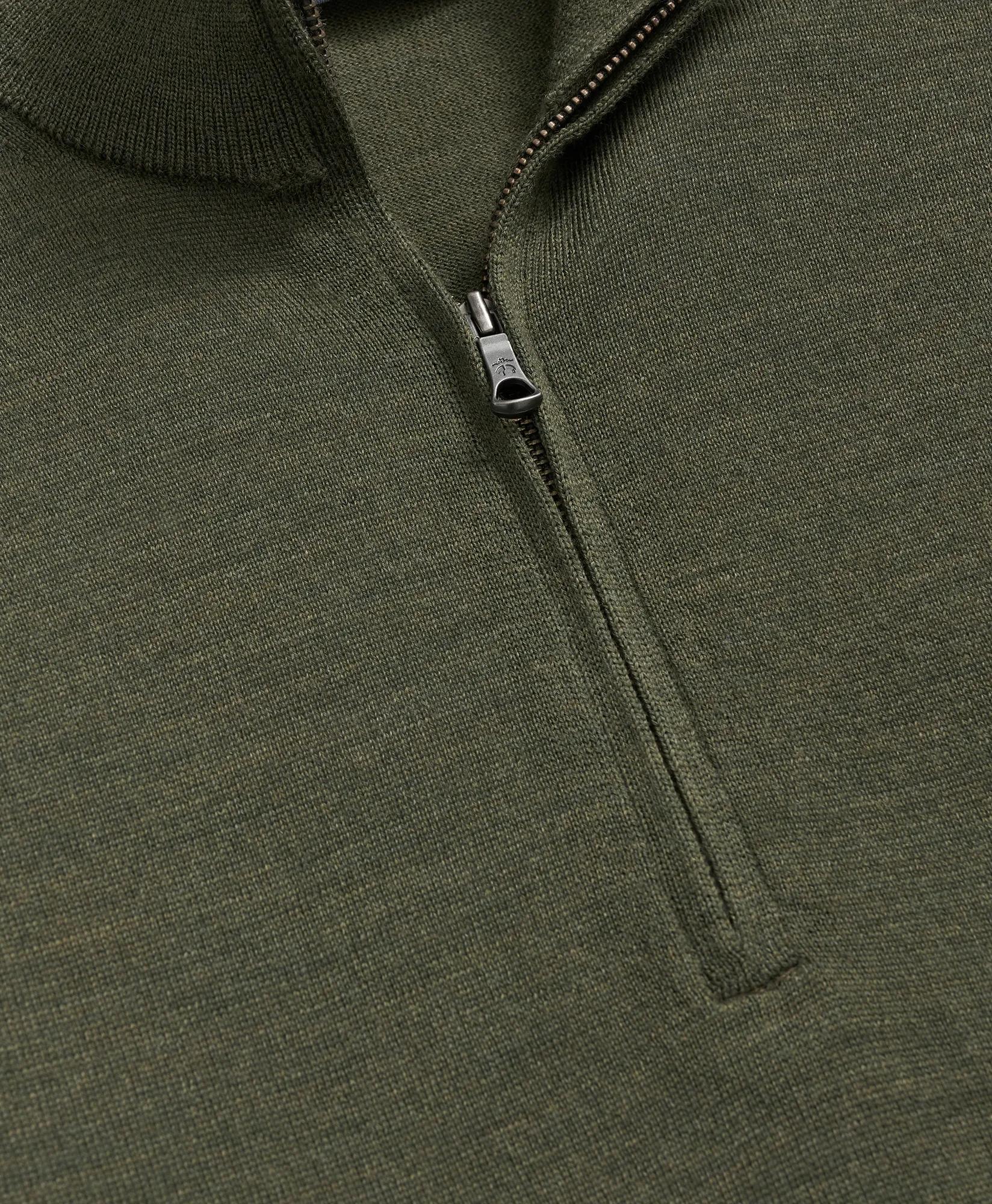 Ultimate Merino Wool Quarter-Zip Sweater, image 2