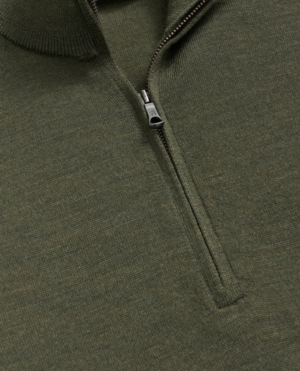 Ultimate Merino Wool Quarter-Zip Sweater, image 2