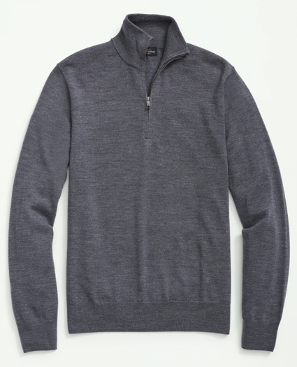 Ultimate Merino Wool Quarter-Zip Sweater, image 1
