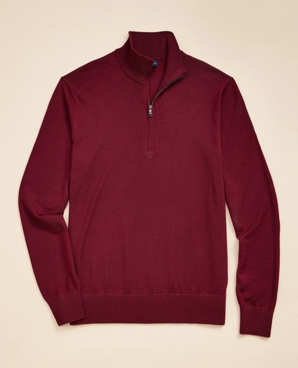 Ultimate Merino Wool Quarter-Zip Sweater, image 4