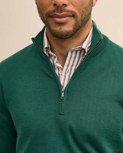 Ultimate Merino Wool Quarter-Zip Sweater, image 2