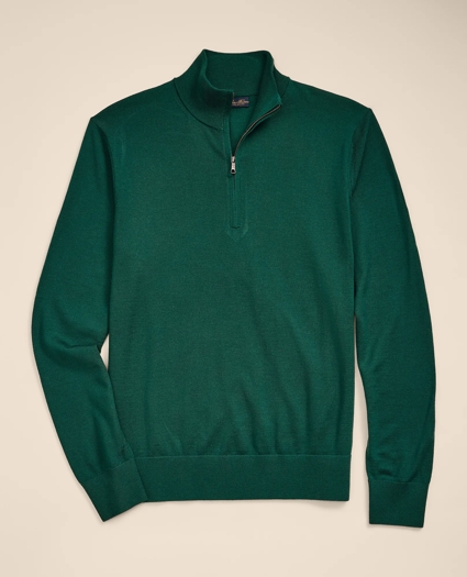 Ultimate Merino Wool Quarter-Zip Sweater, image 4