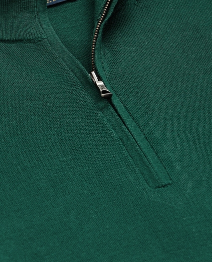 Ultimate Merino Wool Quarter-Zip Sweater, image 5
