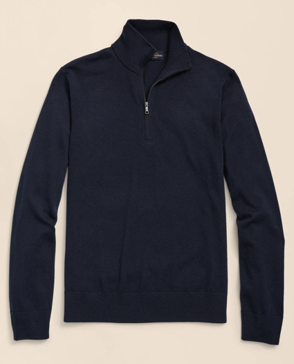 Ultimate Merino Wool Quarter-Zip Sweater, image 1
