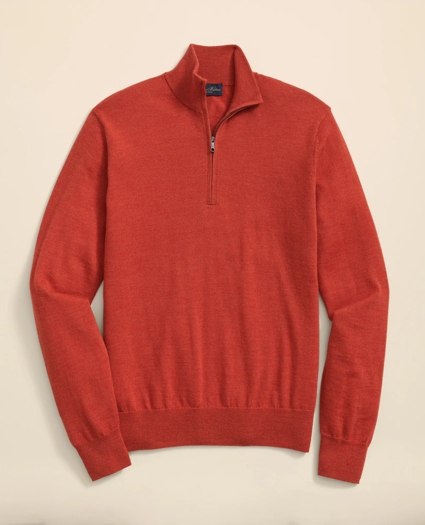 Ultimate Merino Wool Quarter-Zip Sweater, image 1