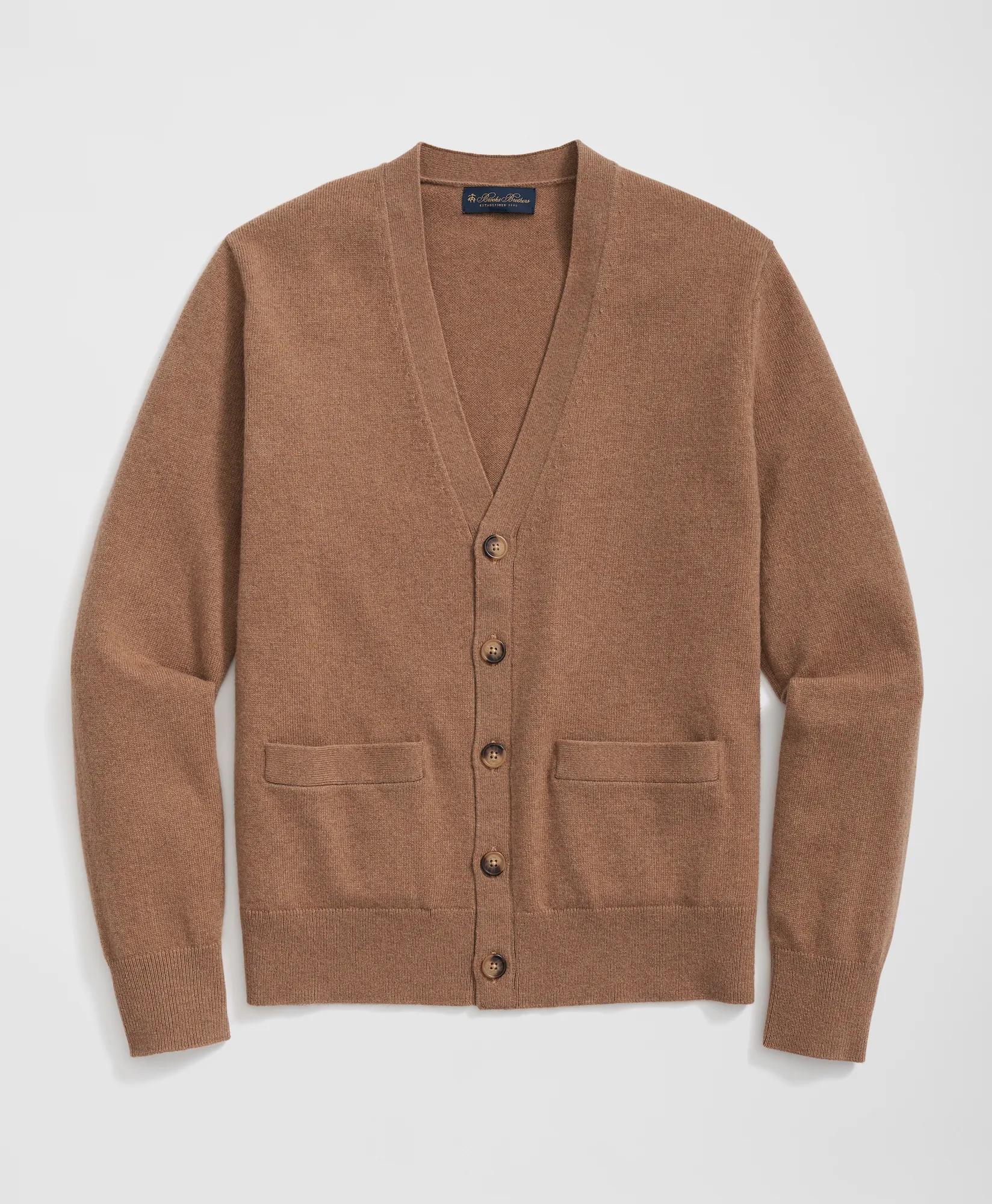 3-Ply Cashmere Cardigan Sweater, image 1
