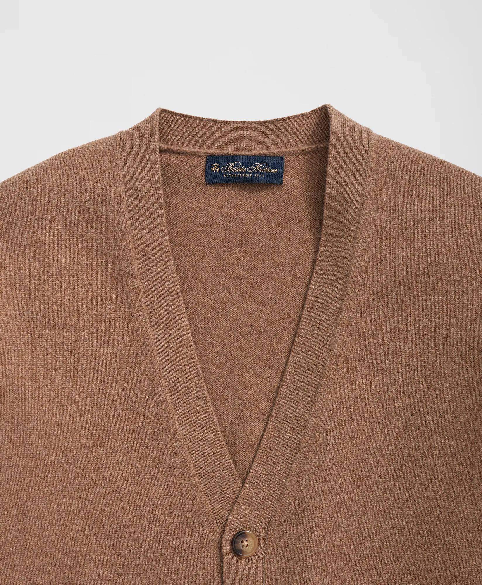 3-Ply Cashmere Cardigan Sweater, image 2