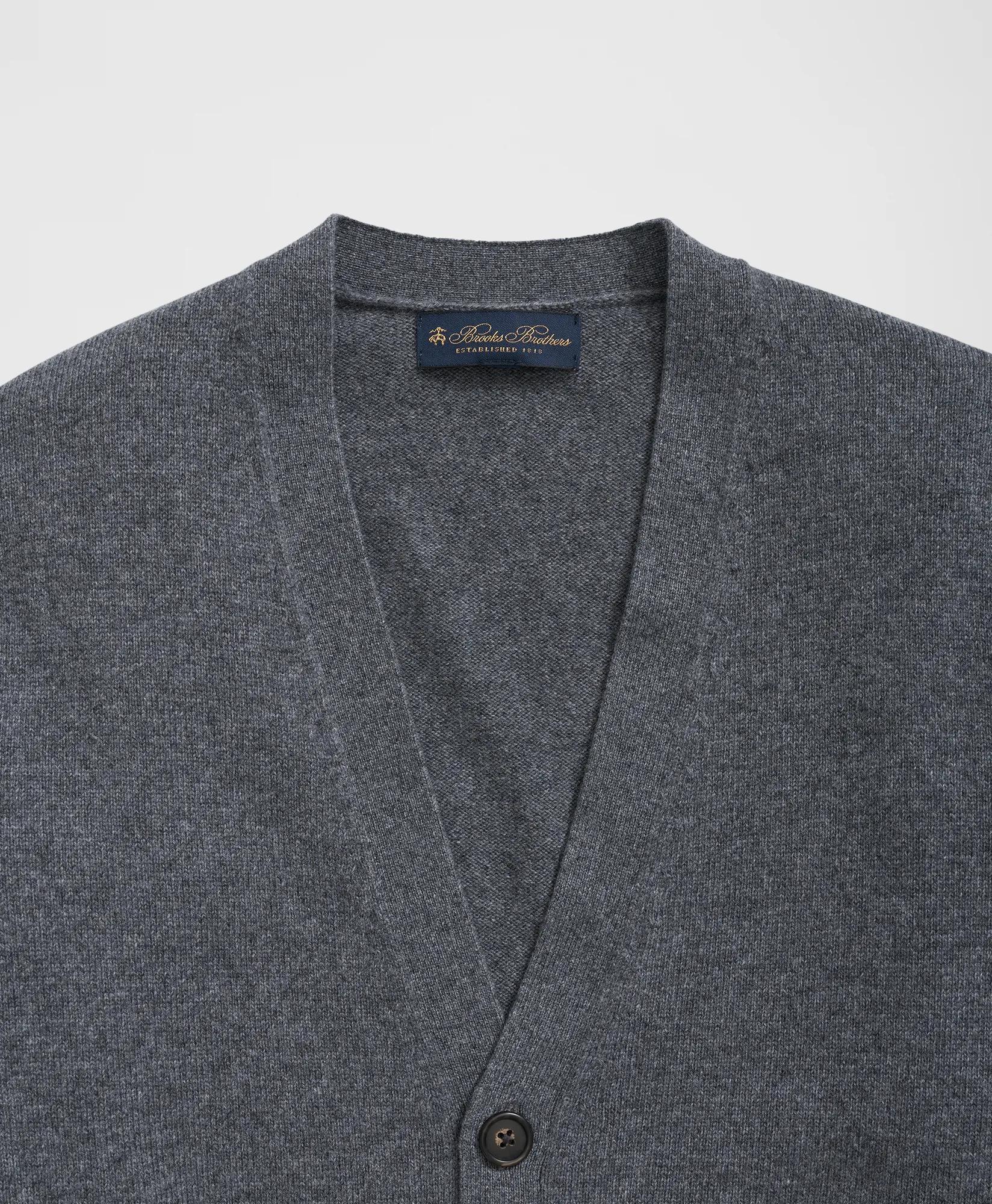3-Ply Cashmere Cardigan Sweater, image 2