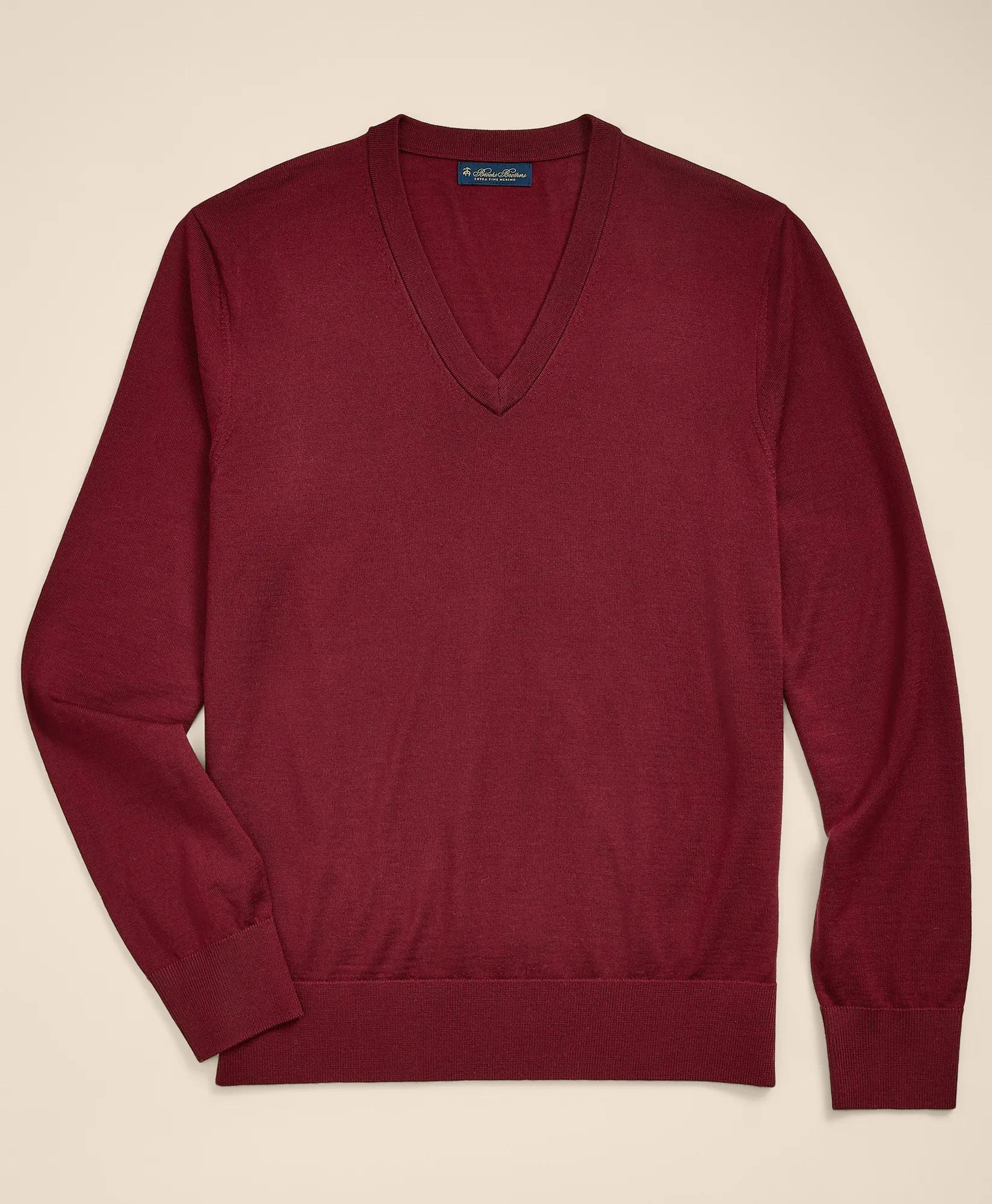 Ultimate Merino Wool V-Neck Sweater, image 1