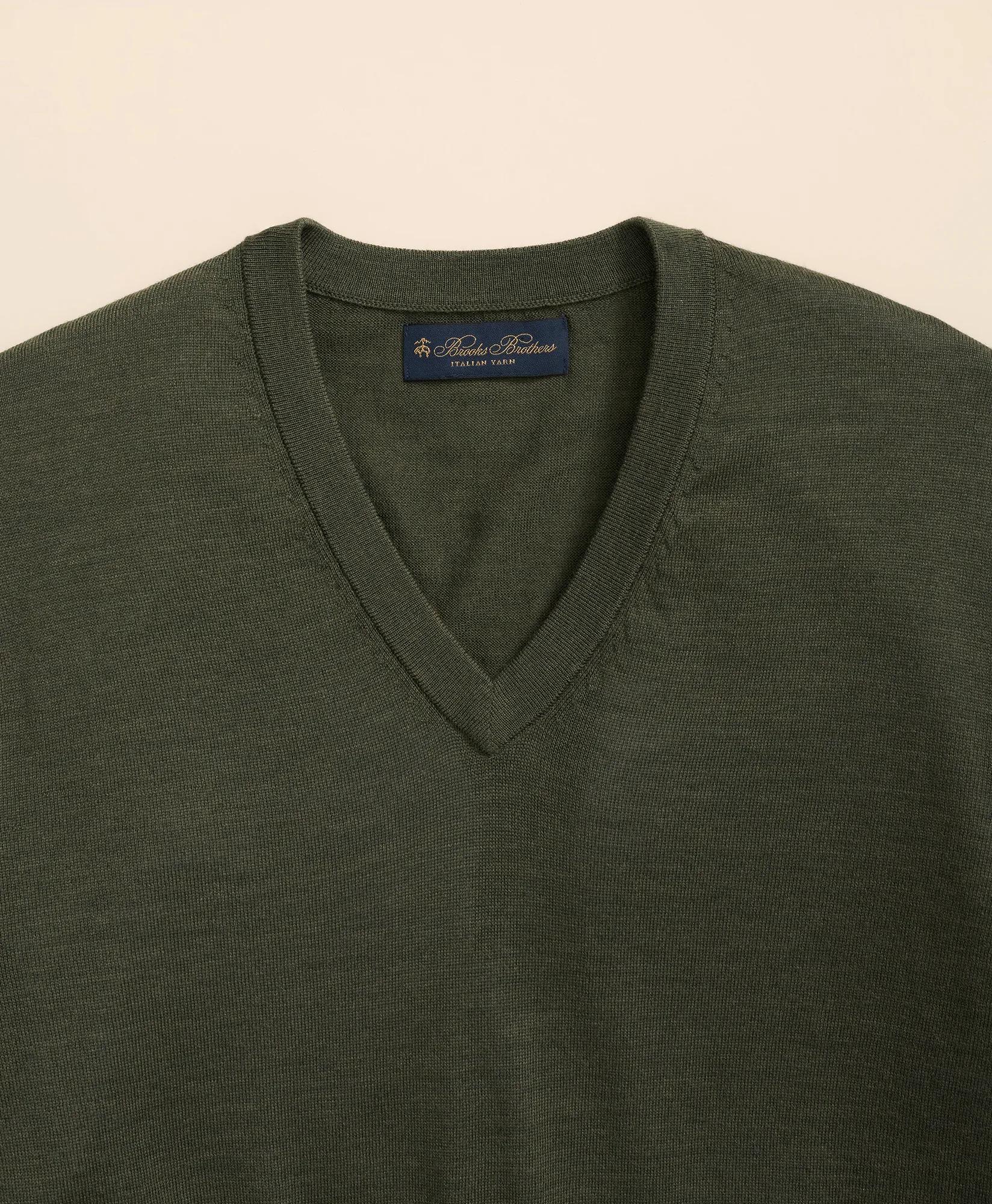 Ultimate Merino Wool V-Neck Sweater, image 2