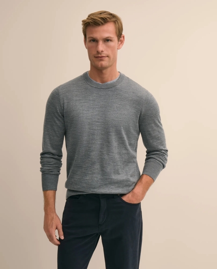 Ultimate Merino Wool Crewneck Sweater, image 1