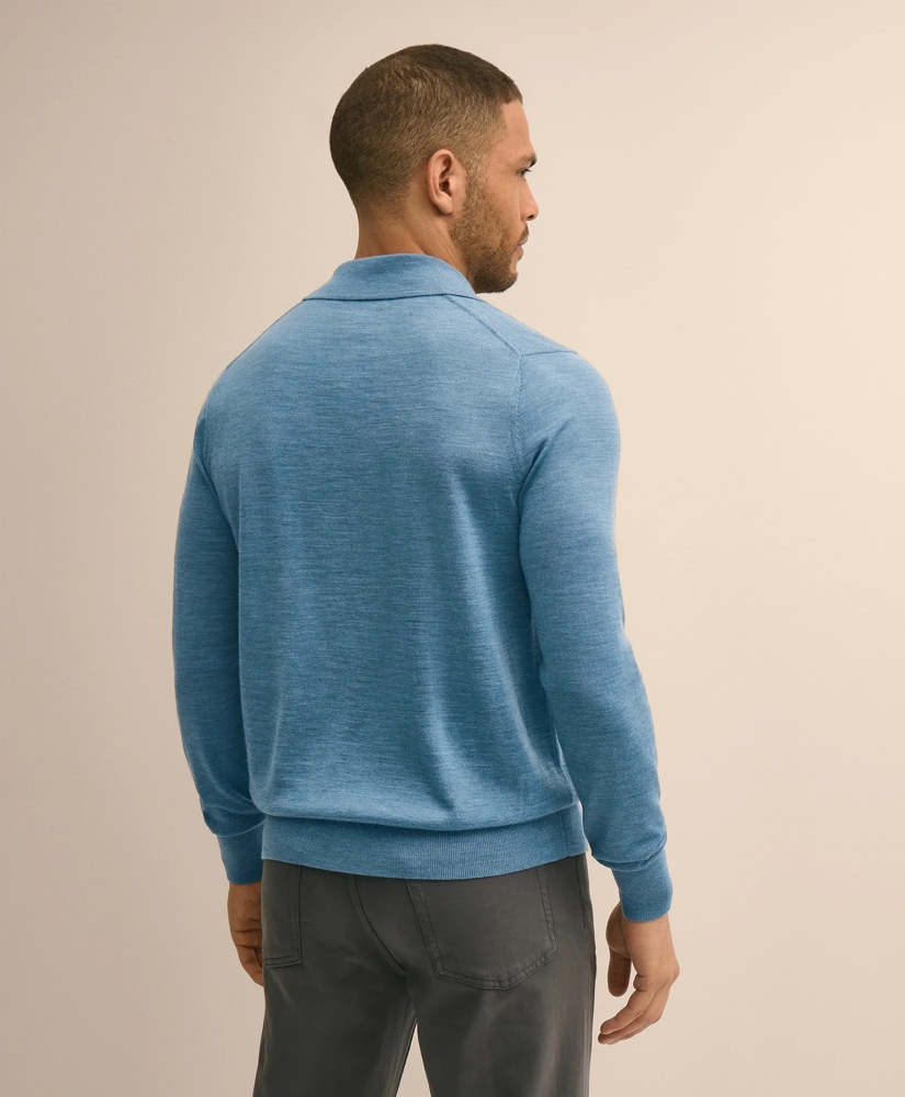 Ultimate Merino Wool Polo Sweater, image 3