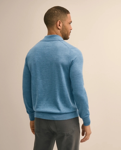 Ultimate Merino Wool Polo Sweater, image 3
