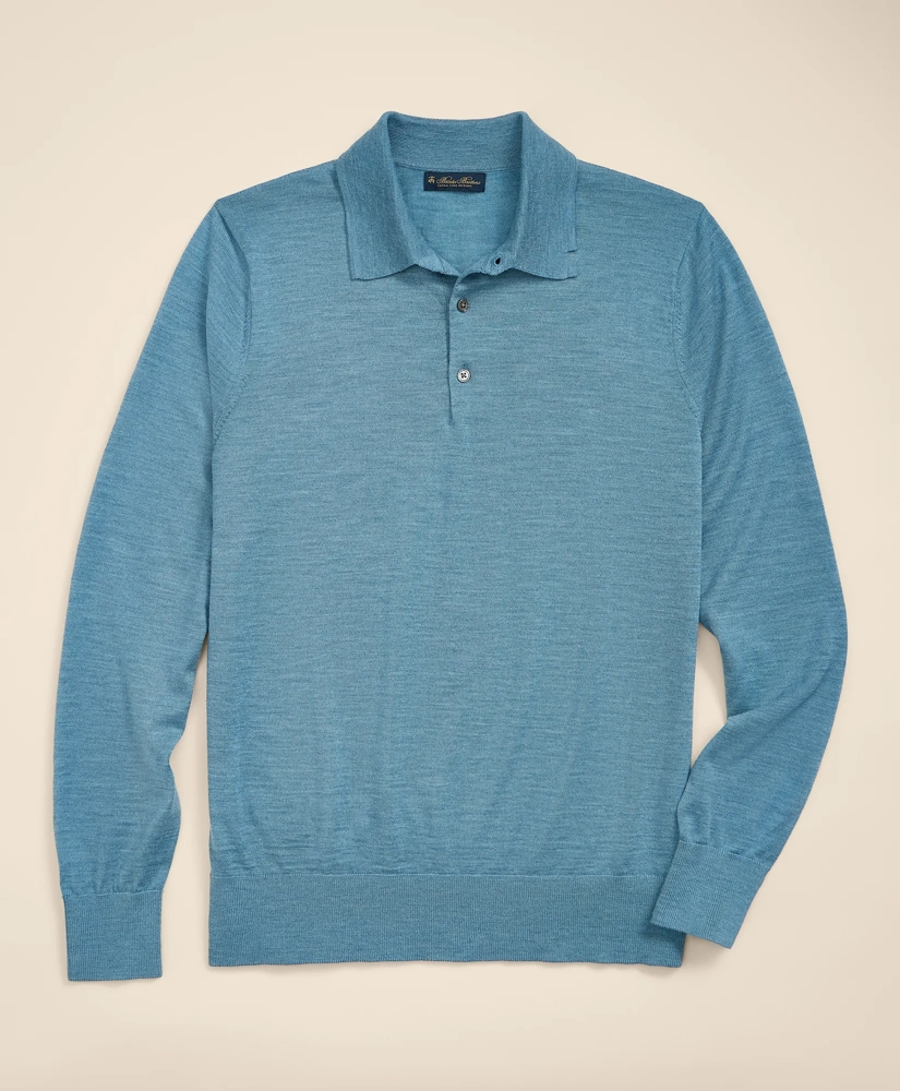 Ultimate Merino Wool Polo Sweater, image 4