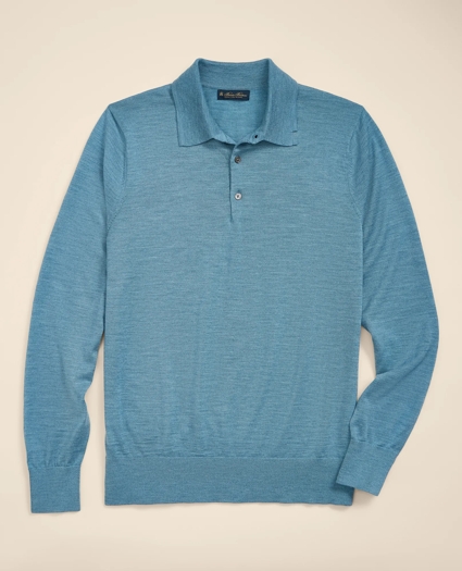 Ultimate Merino Wool Polo Sweater, image 4