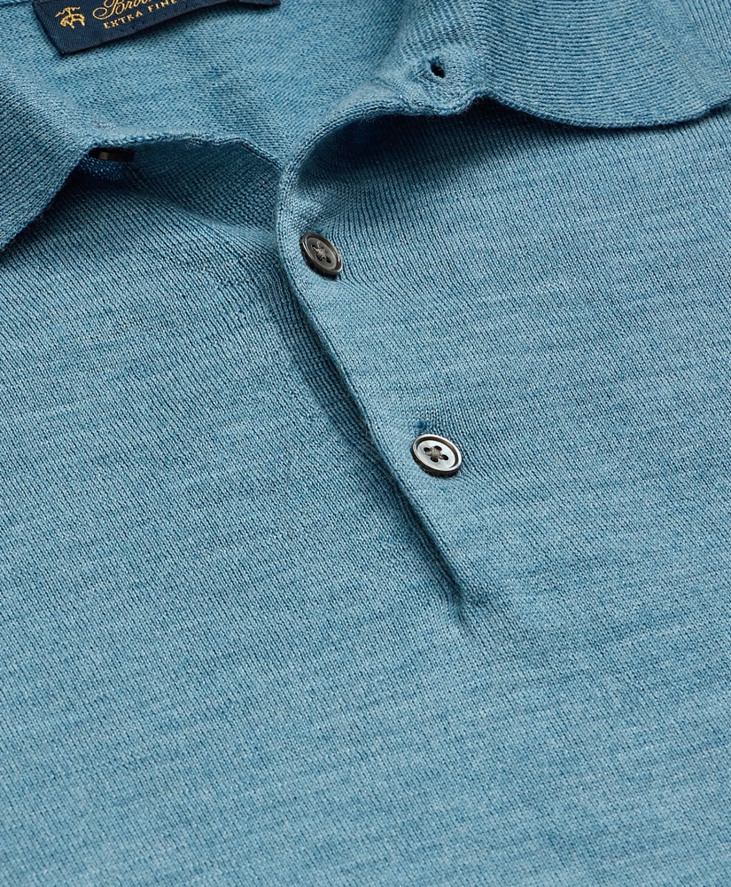 Ultimate Merino Wool Polo Sweater, image 5