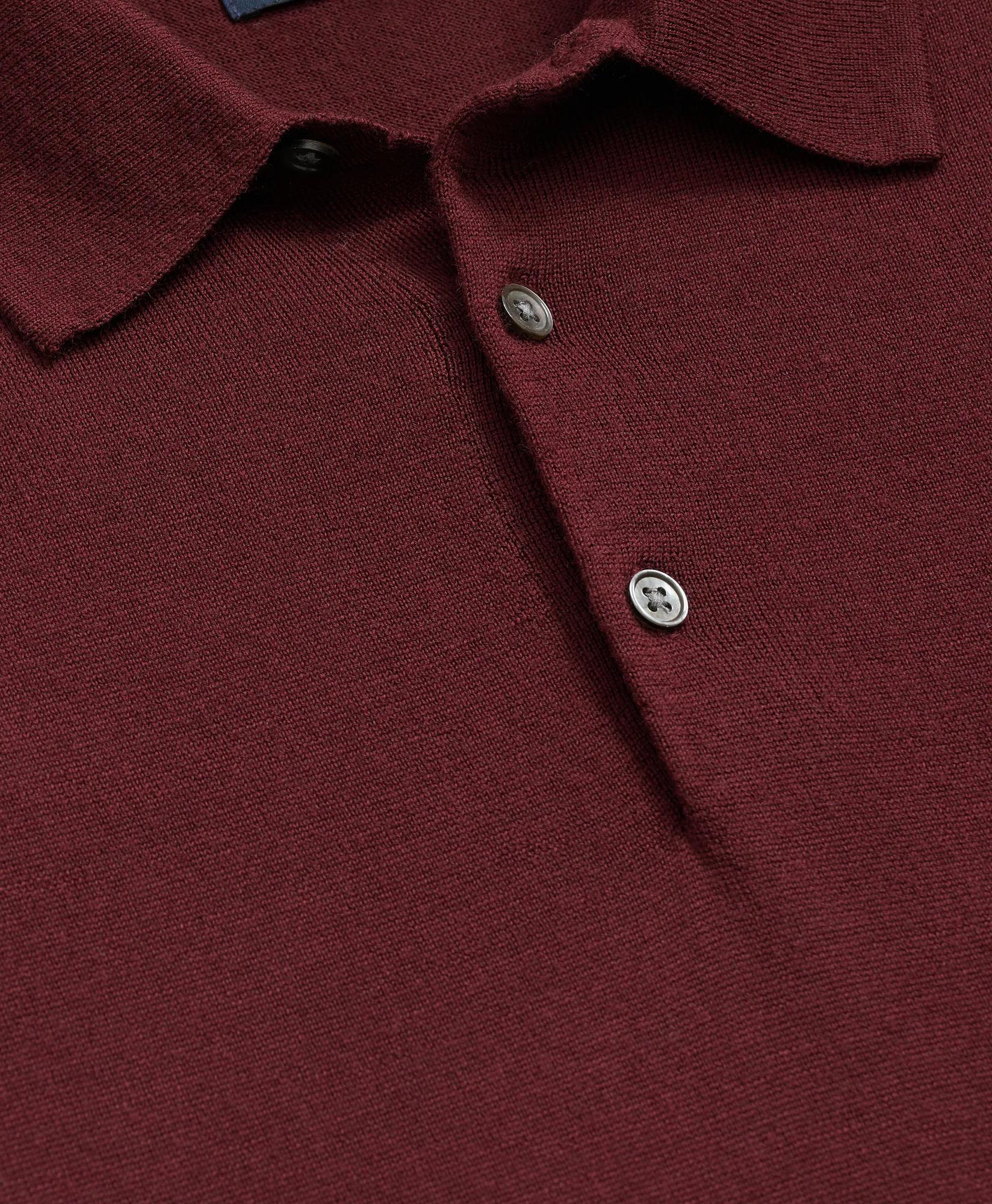 Ultimate Merino Wool Polo Sweater, image 2