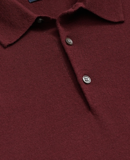 Ultimate Merino Wool Polo Sweater, image 2