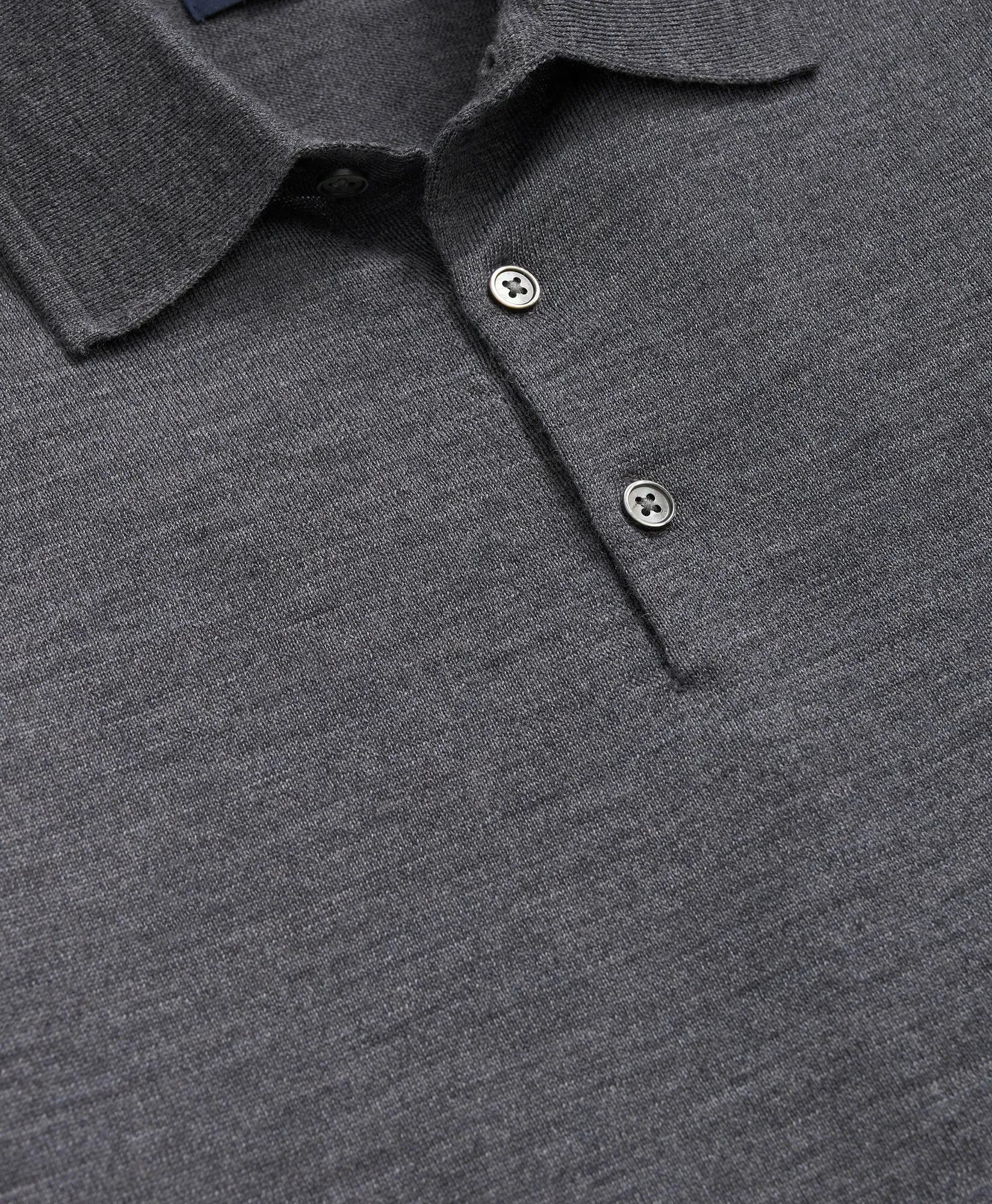 Ultimate Merino Wool Polo Sweater, image 2