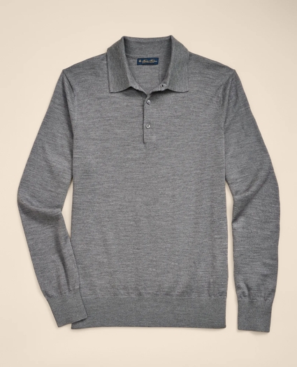 Ultimate Merino Wool Polo Sweater