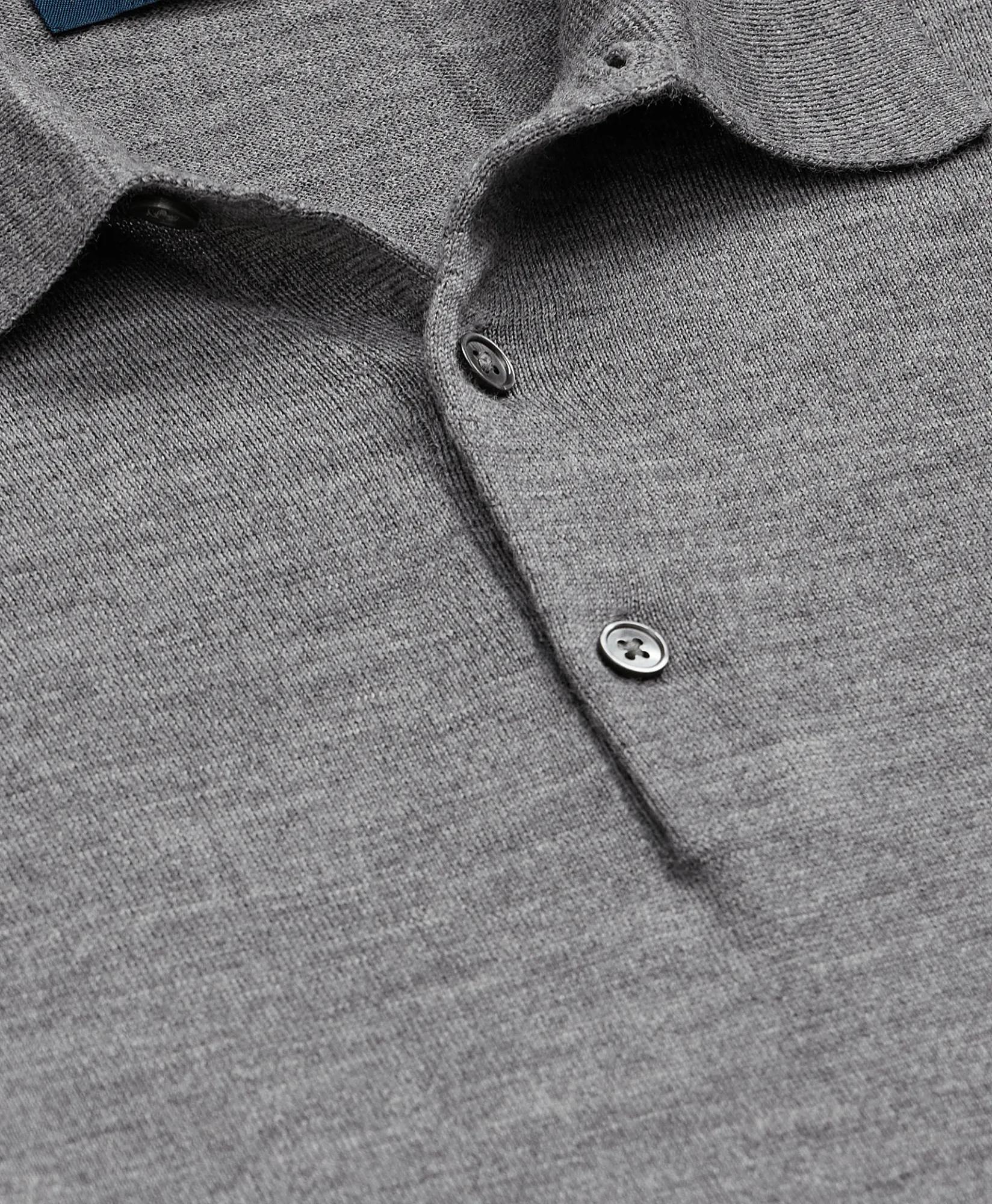 Ultimate Merino Wool Polo Sweater, image 2
