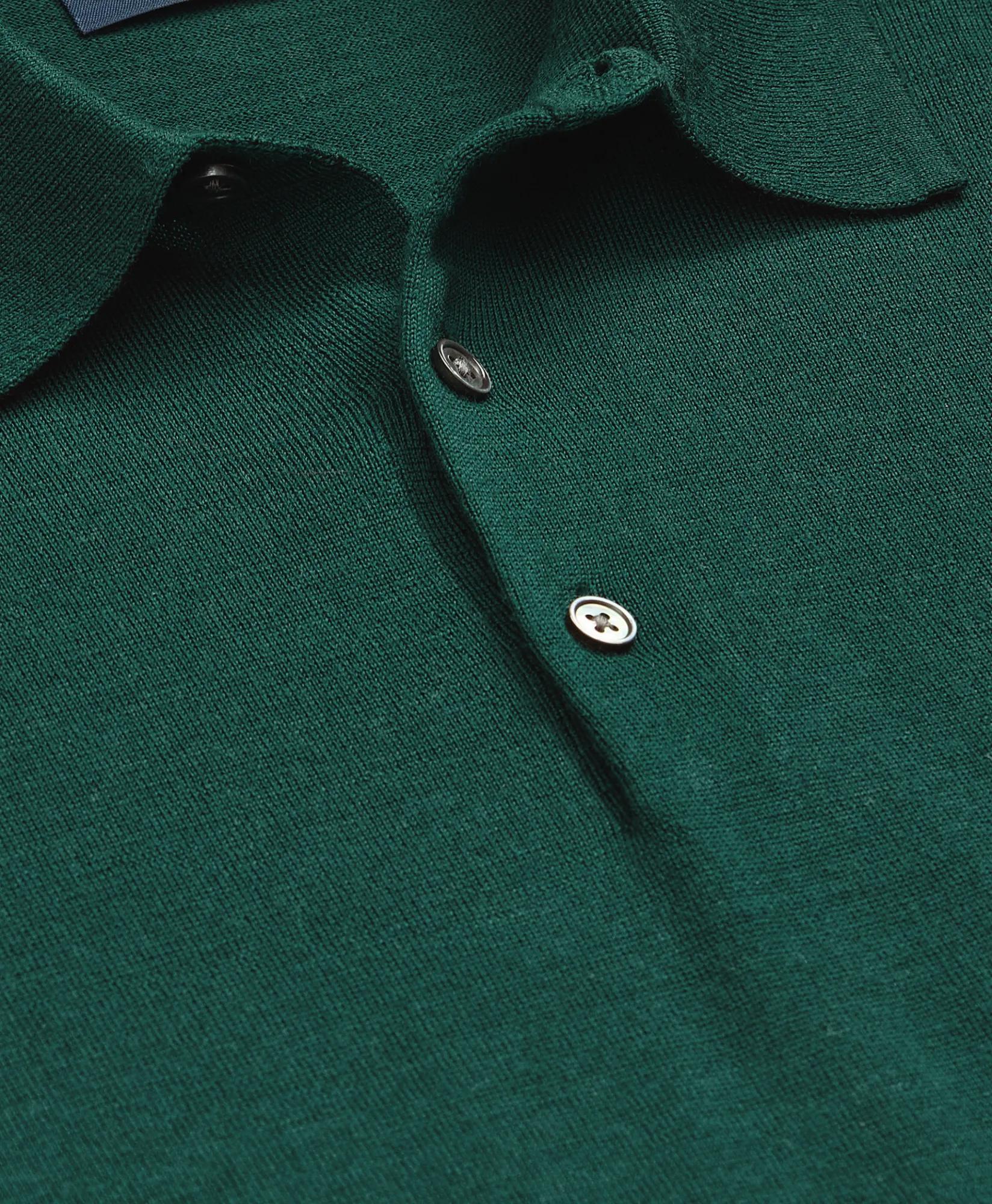 Ultimate Merino Wool Polo Sweater, image 2