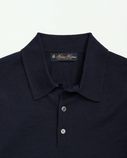 Ultimate Merino Wool Polo Sweater, image 2