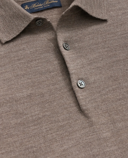 Ultimate Merino Wool Polo Sweater, image 2