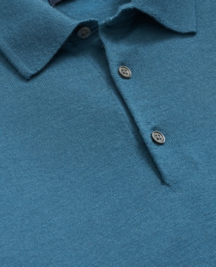 Ultimate Merino Wool Polo Sweater, image 2