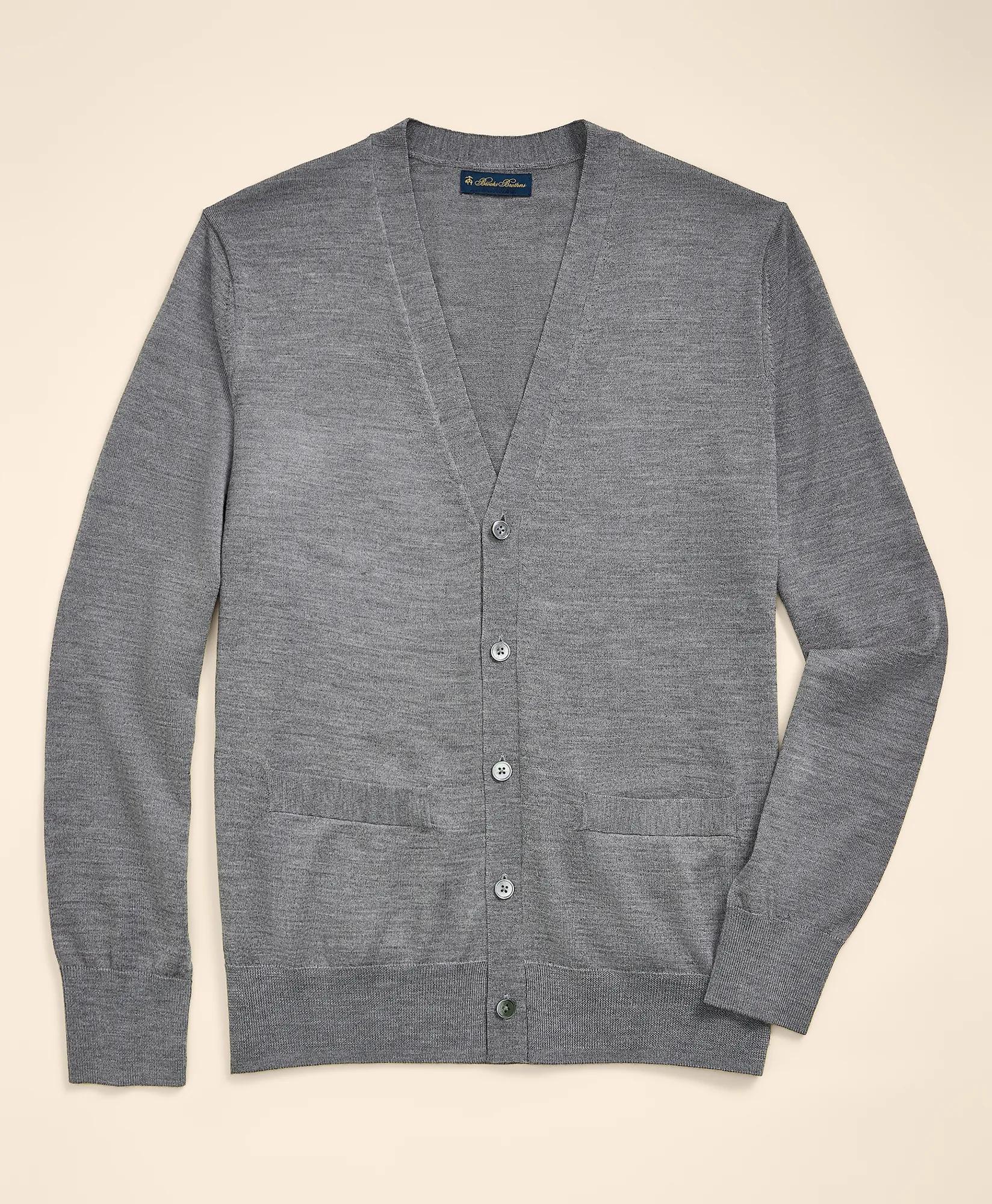 Ultimate Merino Wool Cardigan Sweater, image 1