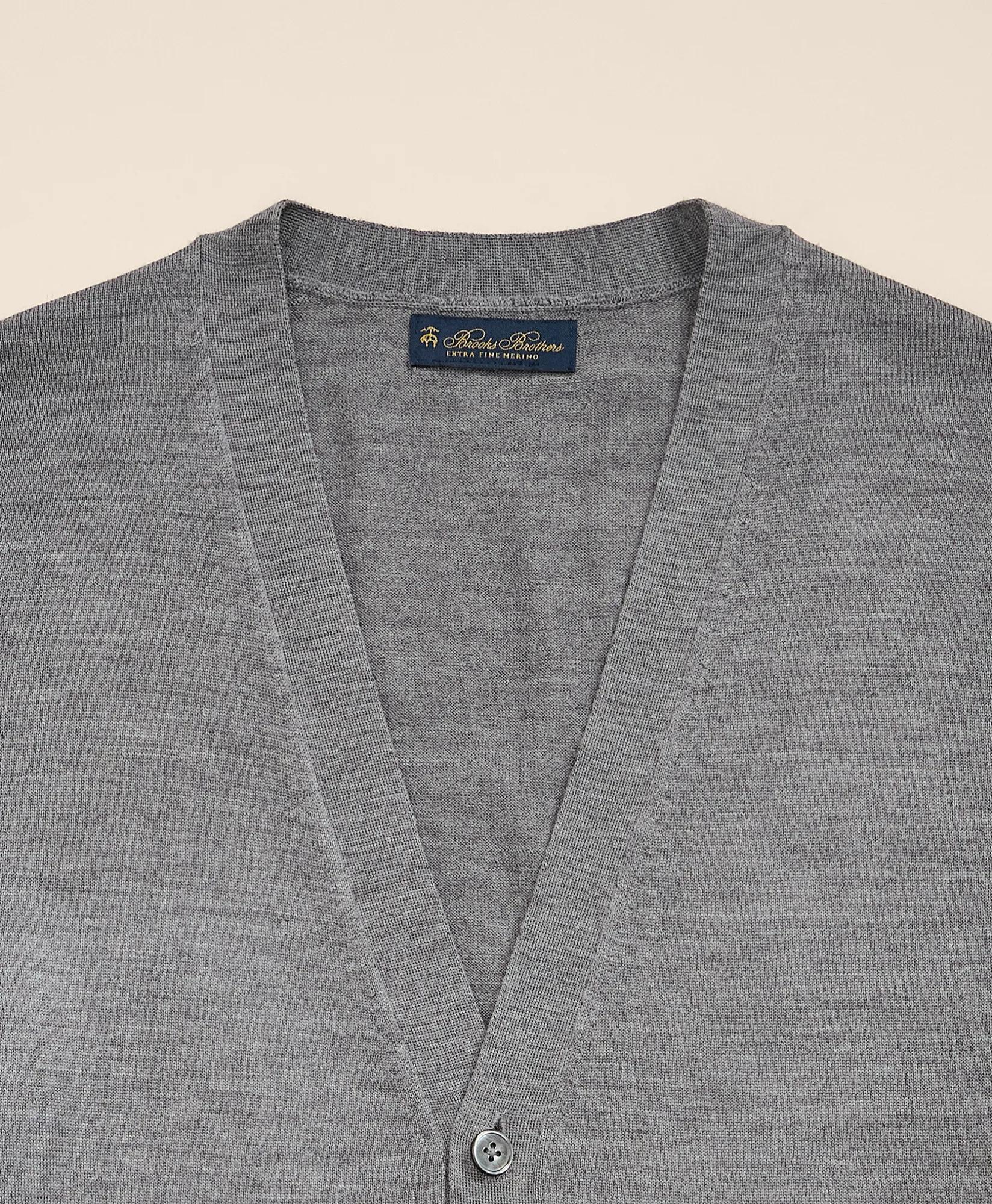 Ultimate Merino Wool Cardigan Sweater, image 2