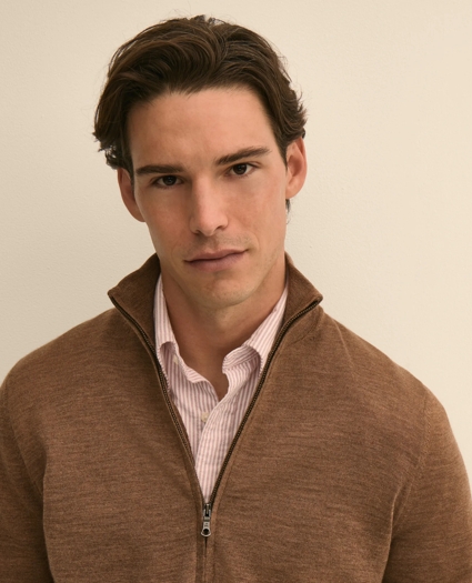 Ultimate Merino Wool Full Zip Sweater, image 2