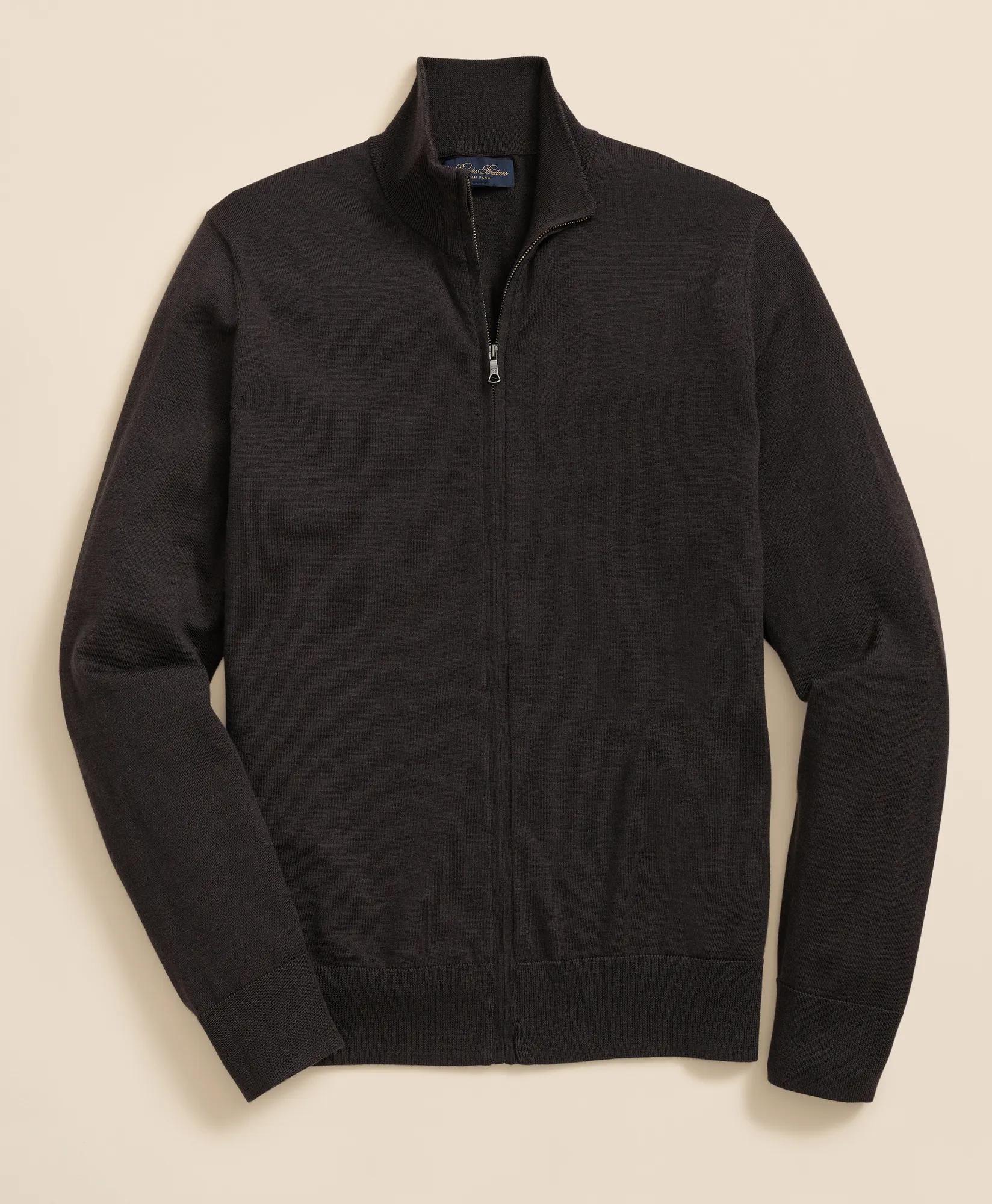 Ultimate Merino Wool Full Zip Sweater, image 1