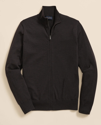 Ultimate Merino Wool Full Zip Sweater, image 1