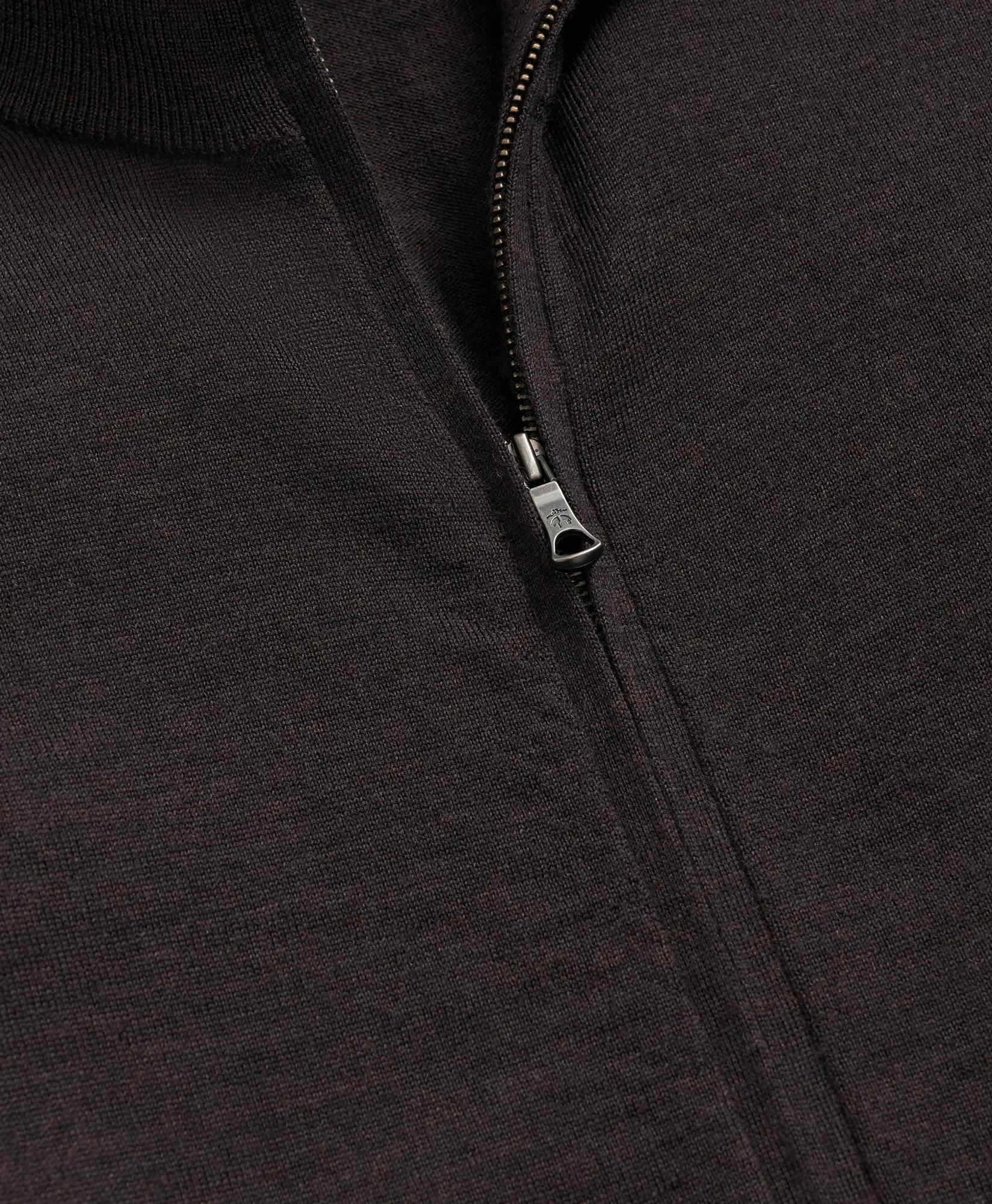 Ultimate Merino Wool Full Zip Sweater, image 2
