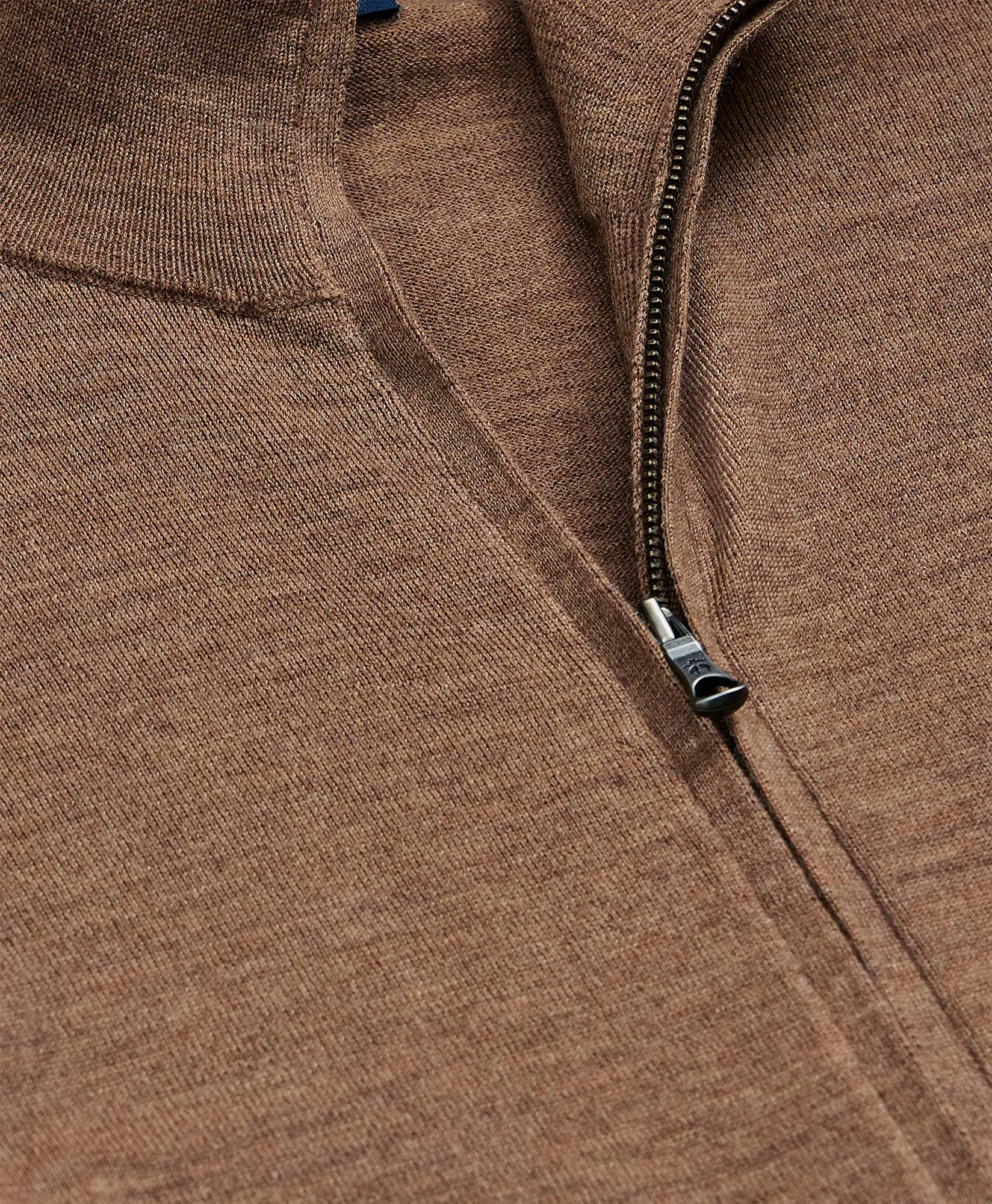 Ultimate Merino Wool Full Zip Sweater, image 2
