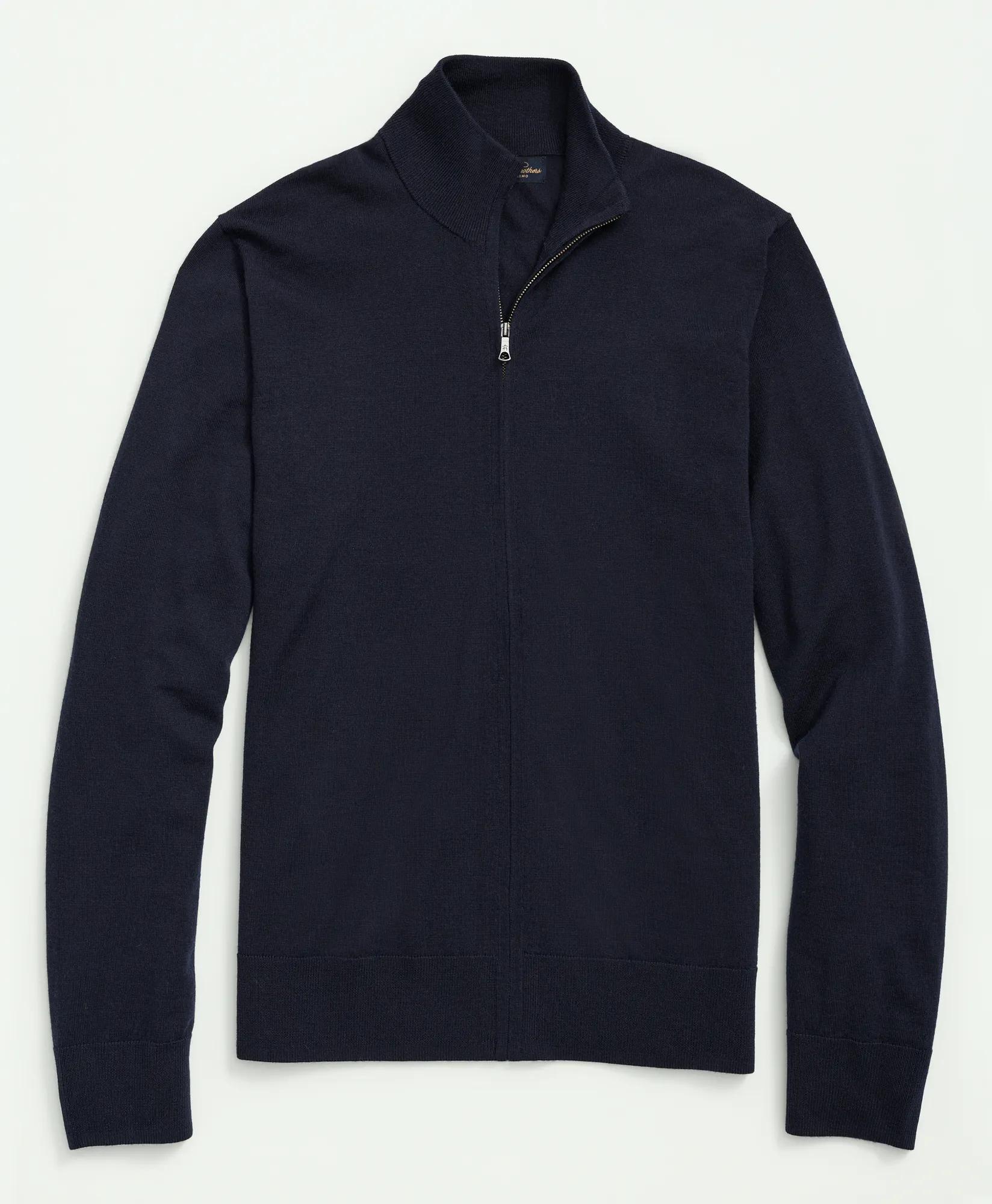 Ultimate Merino Wool Full Zip Sweater, image 1