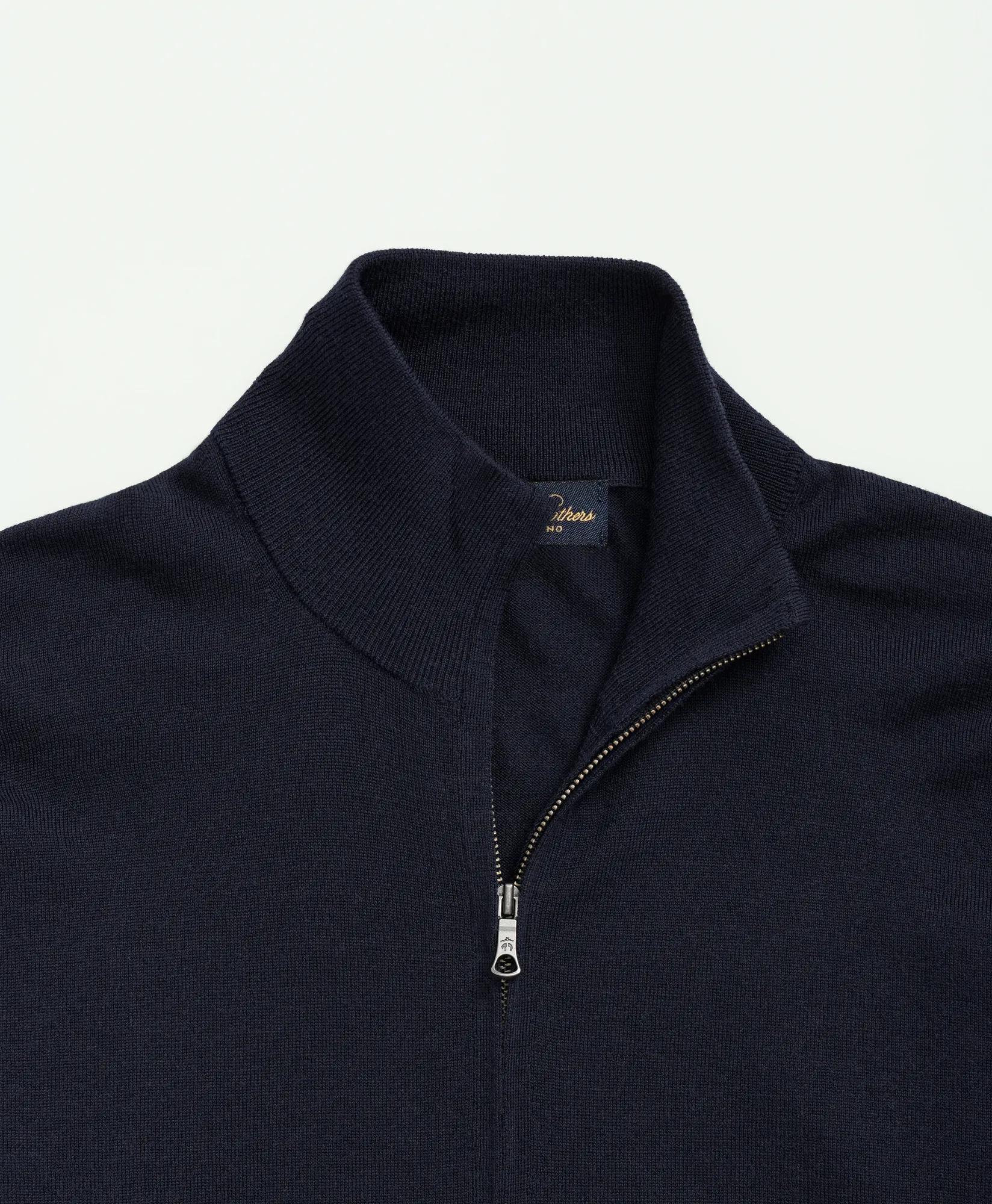 Ultimate Merino Wool Full Zip Sweater, image 2