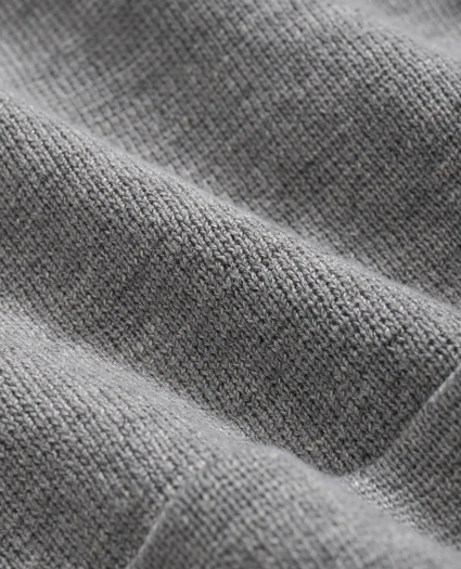 Sweater Blazer In Linen-Cotton Blend, image 3
