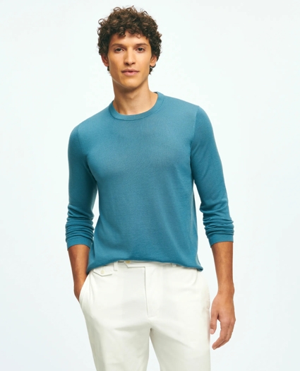 Lightweight Luxe All-Season Sweater, Crewneck, image 3